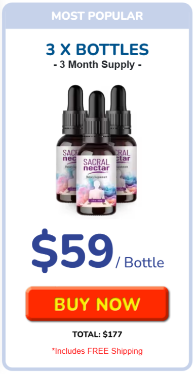 Buy Sacral Nectar 3 Bottles